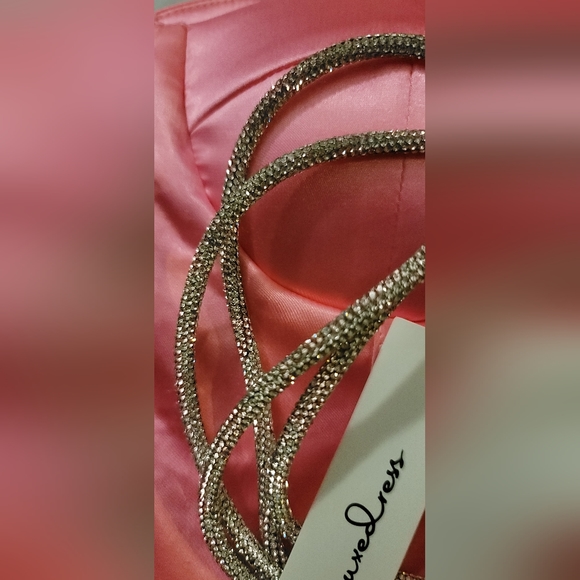 Luxedress Pink Rhinestone Rhomper - Picture 12 of 13